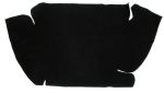 Teppichsatz Kofferaum Ribbed bouclé schwarz Teppich für VW Käfer 1200/1300/1500/1600 ab 8.1967 bis Mexico Käger Kofferaumteppich